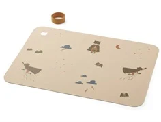 Liewood superhero dune mix dækkeserviet Jude silikone